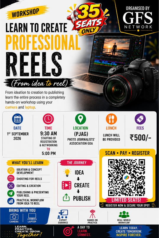 Learn to create professional reels (From idea to reel) poster